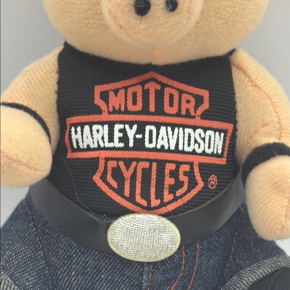 Harley-Davidson Pig Plush Toy - Picture 2 of 4